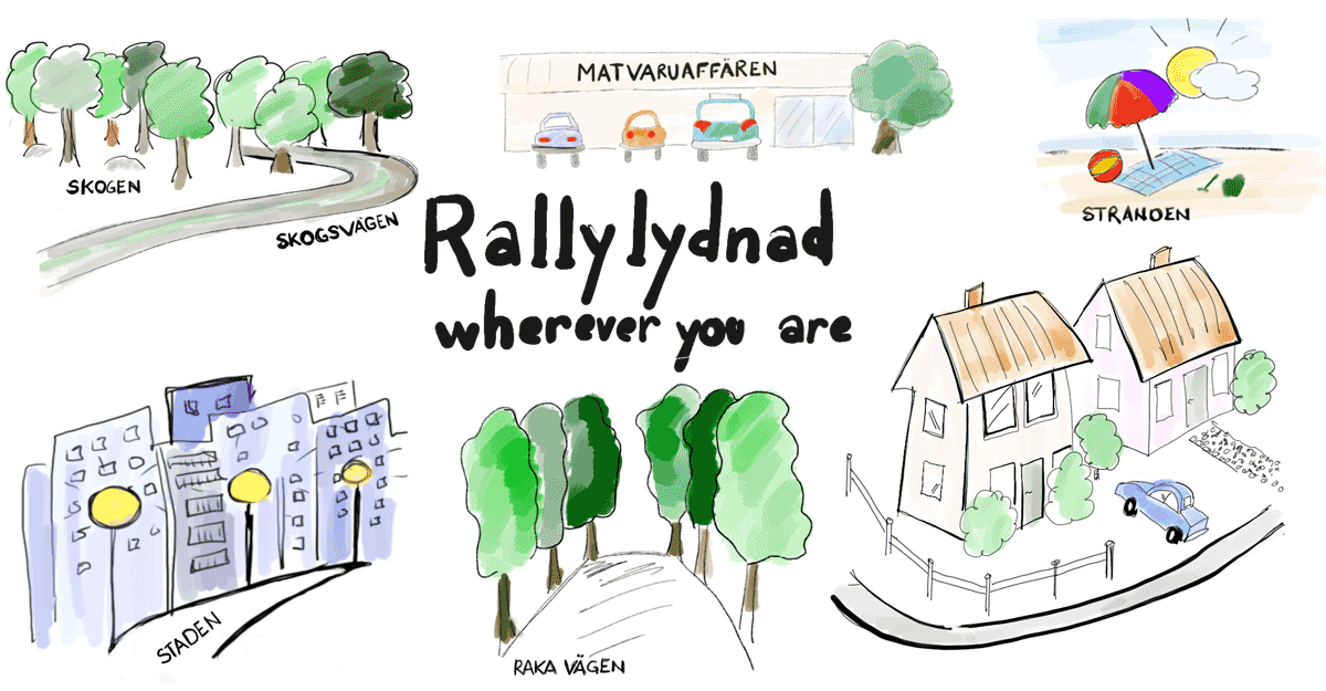 Rallyslingan - Rallylydnad wherever you are